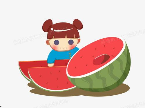 吃瓜小孩动漫图片,吃瓜小孩的奇幻动漫之旅